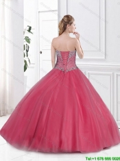 New Arrivals Beaded Sweetheart Quinceanera Gowns with Floor Length