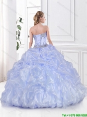 New Style Ball Gown Beaded Sweet 16 Gowns in Lavender