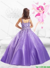 2016 Cheap Tulle Straps Mini  Quinceanera Dresses with Beading