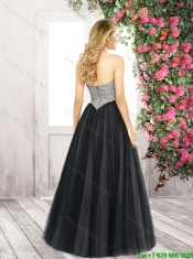 2016 Classical Spring Sweetheart Fuchsia Prom Dresses with Beading