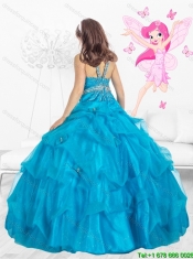 New Style Scoop Beaded and Bowknot Mini  Quinceanera Dresses