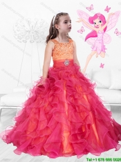 Perfect Scoop Lace Up Up Mini Quinceanera Dresses  with Brush Train