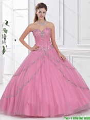 Popular Sweetheart Quinceanera Dresses with Beading