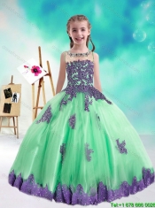 Sweet Multi Color Mini Quinceanera Dresses with Appliques and Beading