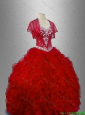 Ball Gown Beautiful Sweet 16 Dresses with Ruffles