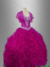 Ruffles Beautiful New Style Quinceanera Dresses with Beading