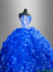 Beaded Sweetheart DiscountQuinceanera Gowns with Ruffles