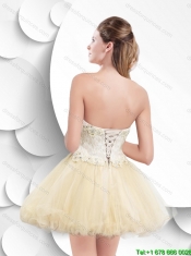 Popular A Line Prom Dresses with Beading and Appliques