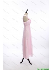 Cheap 2016 Spring Empire Halter Top Prom Dresses with Hand Made Flowers
