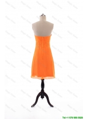 Cheap 2016 Summer Empire Strapless Prom Dresses with Hand Made Flowers