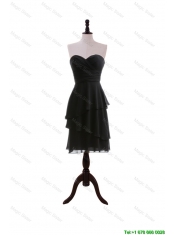 Cheap Custom Made Empire Sweetheart 2015 Summer Prom Dresses with Ruffled Layers