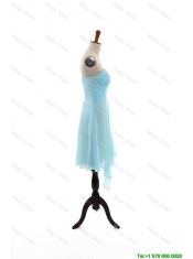 Cheap Popular Empire Strapless Ruching Prom Dresses with Beading for Holiday