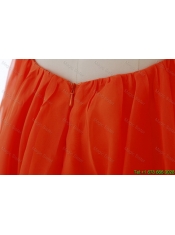 Latest Beaded and Sequined Prom Dresses in Orange
