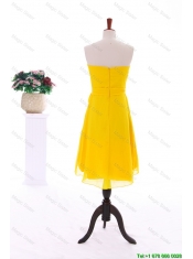 Pretty 2016 Fall Smart Empire Sweetheart Prom Dresses with Ribbons