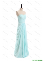 Pretty 2016 Spring Simple Empire Sweetheart Prom Dresses with Ruching