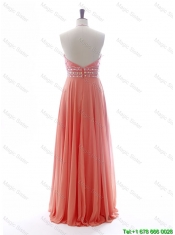 Pretty  Brand New Halter Top Spring Green Long Prom Dresses with Beading