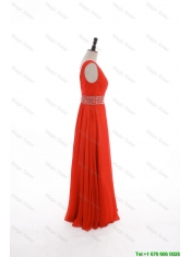 Pretty Custom Made Empire V Neck Prom Dresses with Beading and Sequins