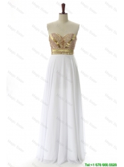 Pretty Empire Sweetheart Custom Made Prom Dresses with Beading and Sequins