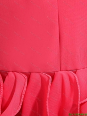 2016 Pretty Appliques and Ruffles Mermaid Prom Dress