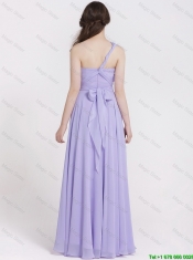 2016 Summer Beautiful Ruching Lavender Prom Dresses in Lavender