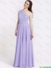 2016 Summer Beautiful Ruching Lavender Prom Dresses in Lavender