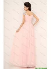 Beautiful Off the Shoulder Prom Dresses with Cap Sleeves