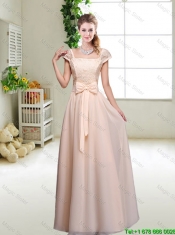 Beautiful Hand Made Flowers Junior Dresses with Column