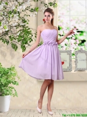 Classical A Line Appliques Prom Dresses in Lavender
