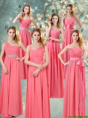 Discount 2016 Prom Dresses with Sashes and Ruching