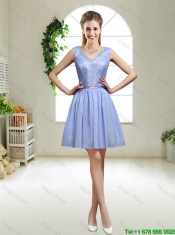 Discount V Neck Prom Dresses with Appliques and Sequins