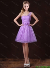 Discount V Neck Tulle Dama Dresses with Bowknot