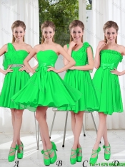 Perfect A Line Short Junior Dress with Ruching