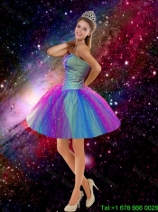 Romantic Ball Gown Sweetheart Beaded Detachable Quinceanera Dresses in Multi Color