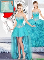 Best Selling Sweetheart Detachable Quinceanera Gowns with Beading