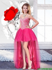 Latest Detachable Quinceanera Dresses with Beading and Ruffles