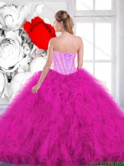 New Arrivals Beading and Ruffles Quinceanera Gowns