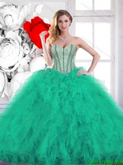 New Arrivals Beading and Ruffles Quinceanera Gowns