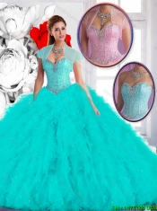Perfect 2016 Ball Gown Quinceanera Dresses with Ruffles