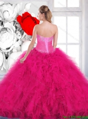 Popular Beading Quinceanera Dresses with Ruffles for 2016