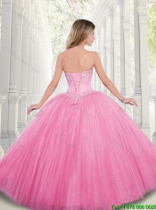 2016 Spring Best Selling Beading Sweetheart Quinceanera Dresses