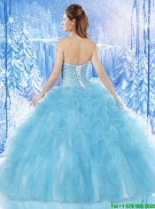 Beautiful Beading and Ruffles Quinceanera Dresses for 2016