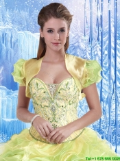 Classical Ball Gown Beading Sweet 16 Dresses with Strapless