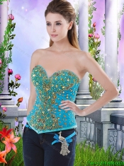 Classical Sweetheart Beading Quinceanera Gowns with Court Train