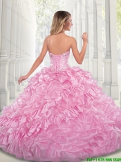 Exclusive Appliques and Ruffles Sweet 16 Dresses with Lace Up