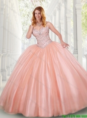 Fashionable Ball Gown Sweetheart Quinceanera Dresses with Beading