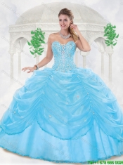 Fashionable Ball Gown Sweetheart Quinceanera Dresses with Beading