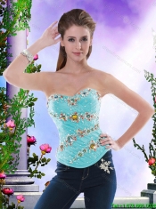 Fashionable Brush Train Beading and Ruffles Sweet 16 Dresses