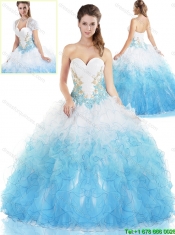Gorgeous Sweetheart Quinceanera Dresses with Beading and Ruffles