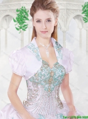 Hot Sale Beading Quinceanera Dresses with Appliques and Ruffles