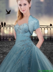 New Arrivals 2016 Beading Sweet 16 Dresses with Lace Up
